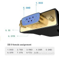 양질의 RS485 RS232 PL2303 DB9 직렬 케이블